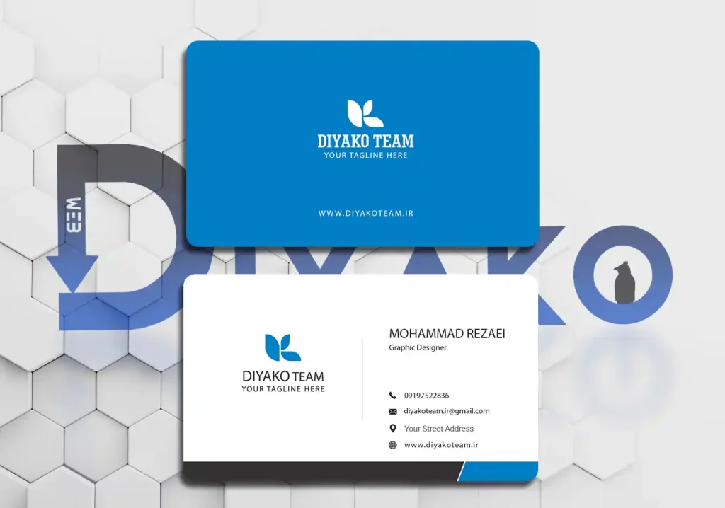 کارت ویزیت شیک پرنده