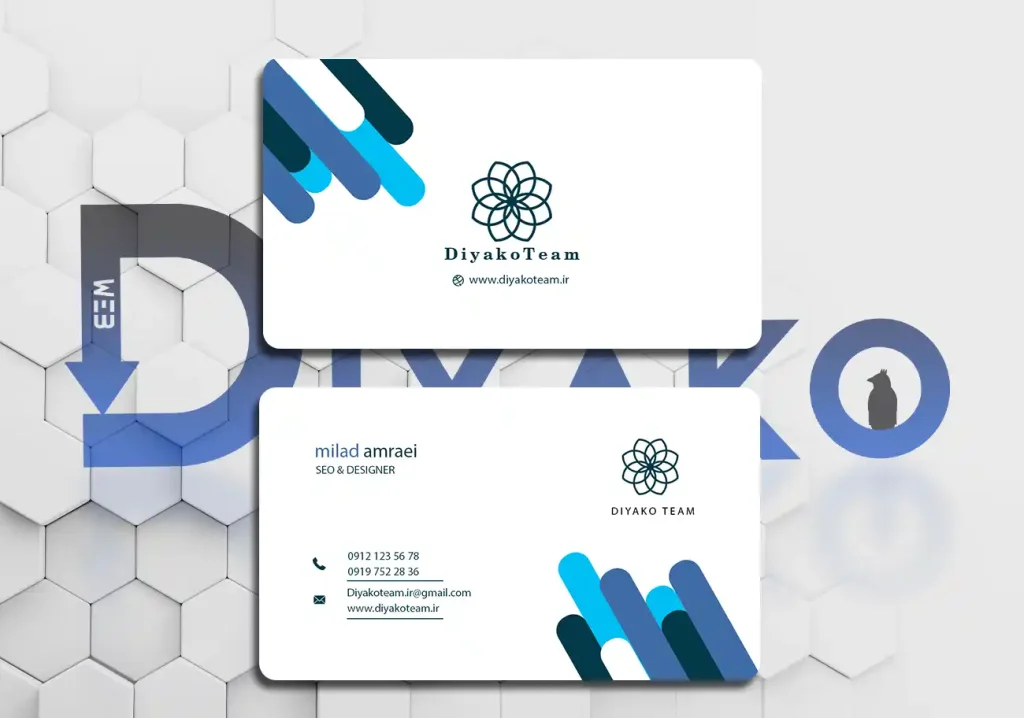 کارت ویزیت طلا فروشی